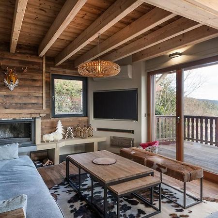 Luxueux Chalet Avec Vue Sur Les Pistes Et Le Hohneck Le Tholy Buitenkant foto