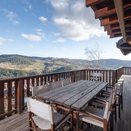 Luxueux Chalet Avec Vue Sur Les Pistes Et Le Hohneck Le Tholy Buitenkant foto