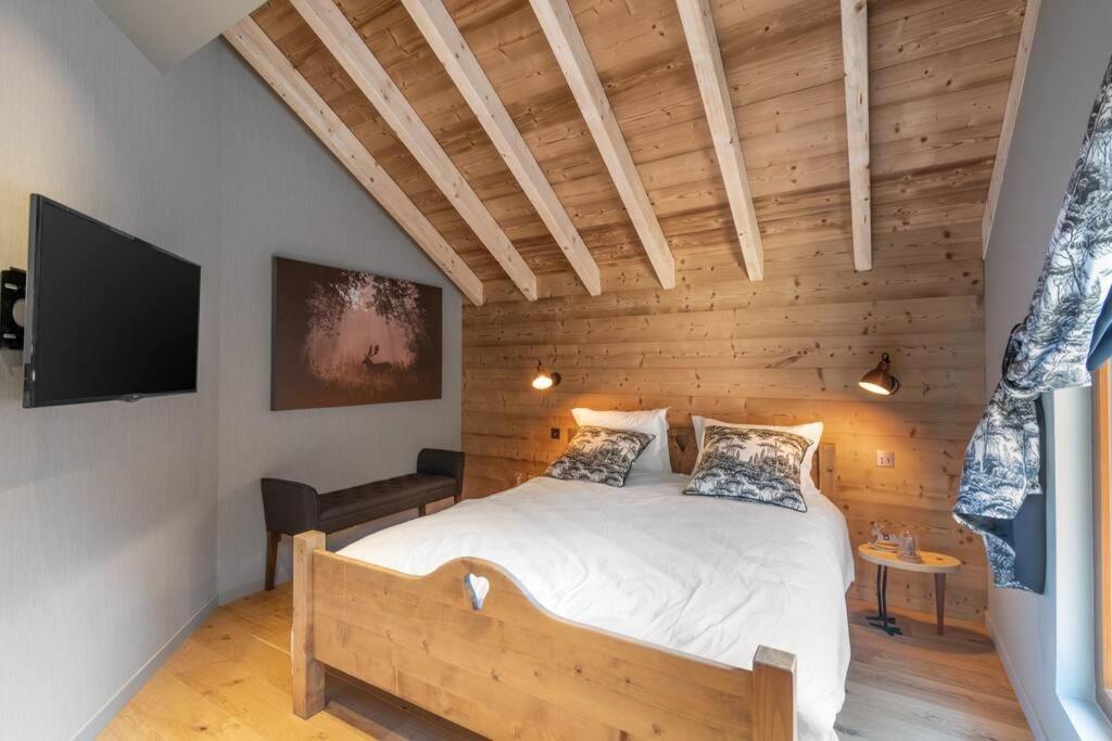 Luxueux Chalet Avec Vue Sur Les Pistes Et Le Hohneck Le Tholy Buitenkant foto