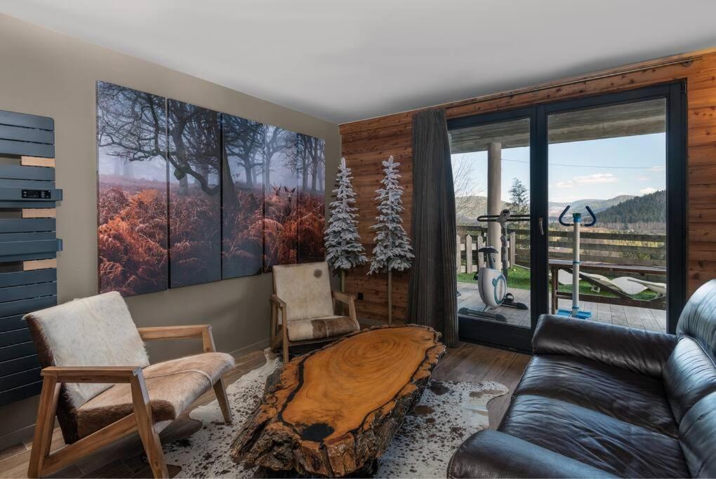 Luxueux Chalet Avec Vue Sur Les Pistes Et Le Hohneck Le Tholy Buitenkant foto